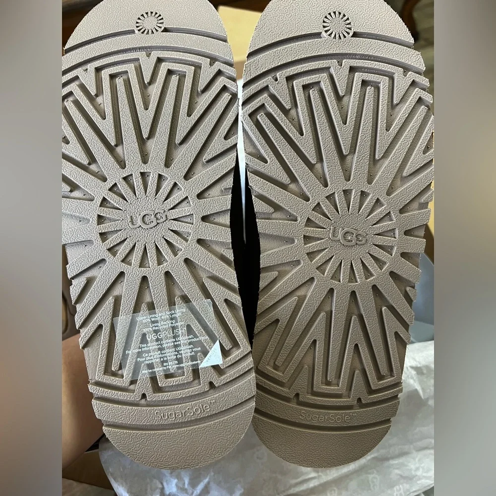 Ugg Women's Tazz Platform Slipper Chestnut 6 NEW - Picture 11 of 12